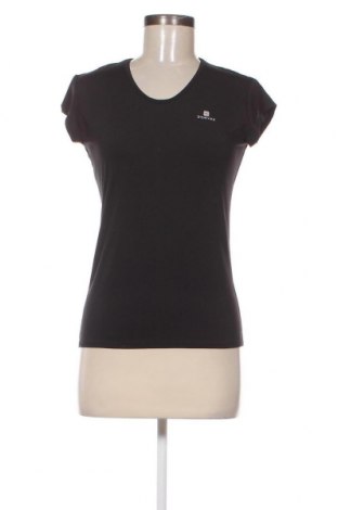 Γυναικείο t-shirt Domyos, Μέγεθος S, Χρώμα Μαύρο, Τιμή 11,99 €