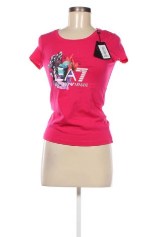 Дамска тениска Emporio Armani, Размер XS, Цвят Розов, Цена 84,00 лв.
