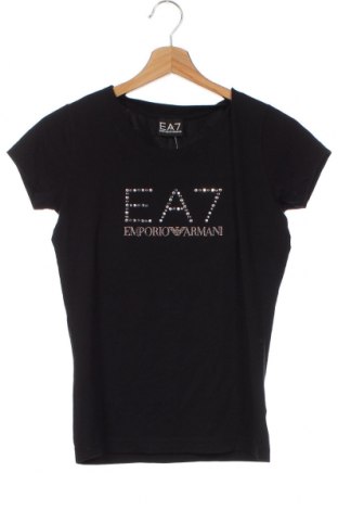 Γυναικείο t-shirt Emporio Armani, Μέγεθος XS, Χρώμα Μαύρο, Τιμή 24,17 €