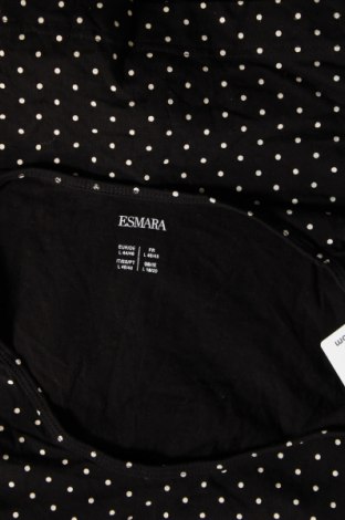 Дамска тениска Esmara, Размер L, Цвят Черен, Цена 12,94 лв.