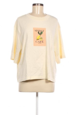 Γυναικείο t-shirt Esprit, Μέγεθος XL, Χρώμα Κίτρινο, Τιμή 18,56 €