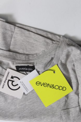 Γυναικείο t-shirt Even&Odd, Μέγεθος L, Χρώμα Γκρί, Τιμή 7,90 €