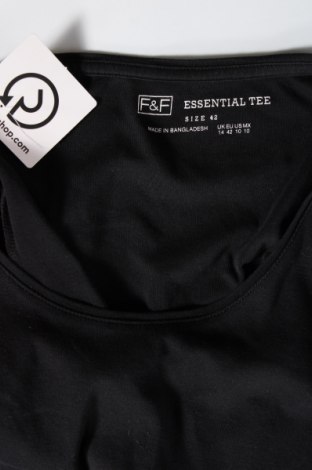 Tricou de femei F&F, Mărime L, Culoare Negru, Preț 33,16 Lei