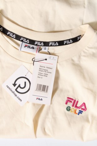 Дамска тениска FILA, Размер S, Цвят Екрю, Цена 37,20 лв.