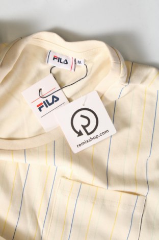 Γυναικείο t-shirt FILA, Μέγεθος M, Χρώμα Εκρού, Τιμή 10,23 €