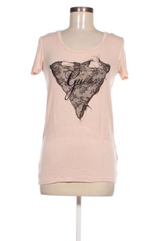 Γυναικείο t-shirt Guess, Μέγεθος S, Χρώμα Ρόζ , Τιμή 36,83 €