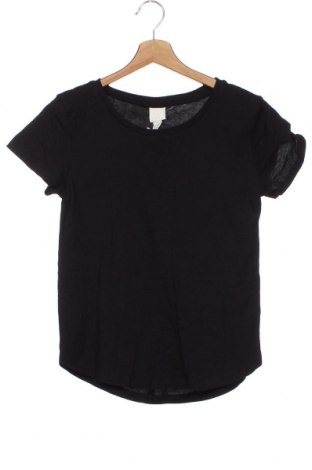 Γυναικείο t-shirt H&M, Μέγεθος XS, Χρώμα Μαύρο, Τιμή 3,97 €
