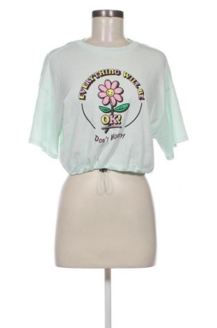 Γυναικείο t-shirt H&M Divided, Μέγεθος S, Χρώμα Πράσινο, Τιμή 6,62 €