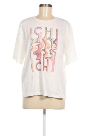 Γυναικείο t-shirt Ichi, Μέγεθος L, Χρώμα Λευκό, Τιμή 11,14 €