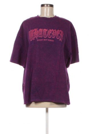 Γυναικείο t-shirt Jennyfer, Μέγεθος M, Χρώμα Βιολετί, Τιμή 10,82 €