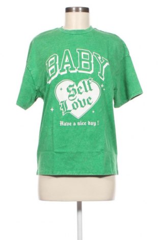 Дамска тениска Jennyfer, Размер XXS, Цвят Зелен, Цена 11,34 лв.