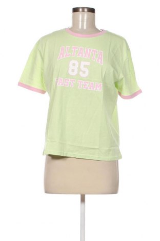 Дамска тениска Jennyfer, Размер L, Цвят Зелен, Цена 11,76 лв.