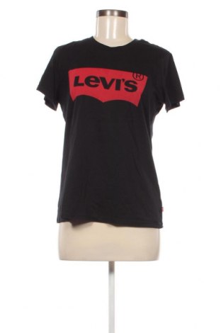 Дамска тениска Levi's, Размер M, Цвят Черен, Цена 27,00 лв.