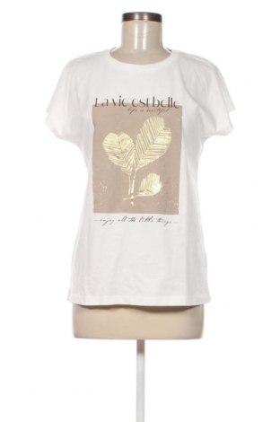 Дамска тениска Linea Tesini, Размер S, Цвят Бял, Цена 21,60 лв.