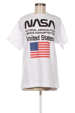 Γυναικείο t-shirt NASA, Μέγεθος M, Χρώμα Λευκό, Τιμή 11,14 €