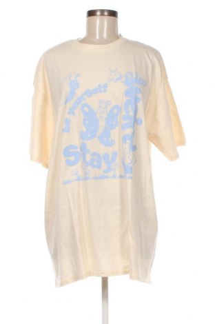 Damen T-Shirt NEW girl ORDER, Größe L, Farbe Ecru, Preis € 11,14