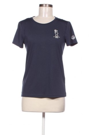 Γυναικείο t-shirt Prada X North Sails, Μέγεθος M, Χρώμα Μπλέ, Τιμή 10,46 €
