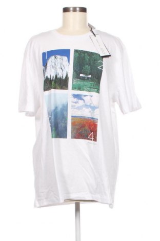 Γυναικείο t-shirt Oviesse, Μέγεθος XXL, Χρώμα Λευκό, Τιμή 10,82 €