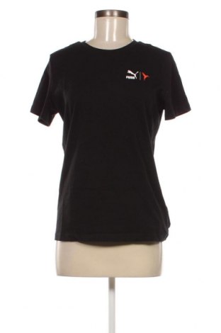 Дамска тениска PUMA, Размер M, Цвят Черен, Цена 37,20 лв.