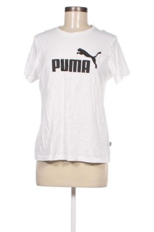 Γυναικείο t-shirt PUMA, Μέγεθος L, Χρώμα Λευκό, Τιμή 27,17 €