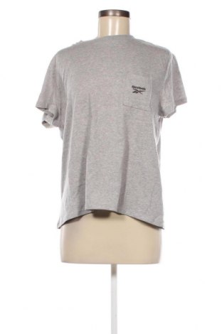Γυναικείο t-shirt Reebok, Μέγεθος XL, Χρώμα Γκρί, Τιμή 31,96 €