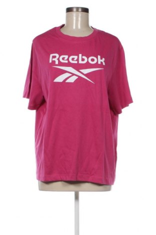 Γυναικείο t-shirt Reebok, Μέγεθος XXL, Χρώμα Ρόζ , Τιμή 31,96 €