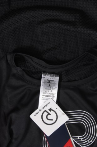 Γυναικείο t-shirt Reebok, Μέγεθος L, Χρώμα Μαύρο, Τιμή 11,19 €