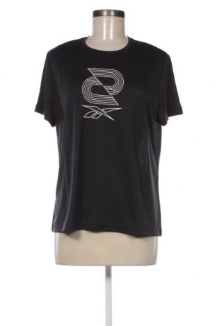 Damen T-Shirt Reebok, Größe L, Farbe Schwarz, Preis 27,17 €