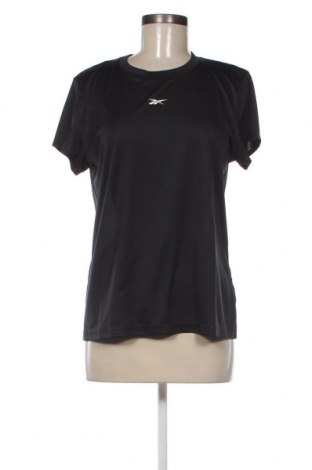 Γυναικείο t-shirt Reebok, Μέγεθος M, Χρώμα Μαύρο, Τιμή 19,18 €