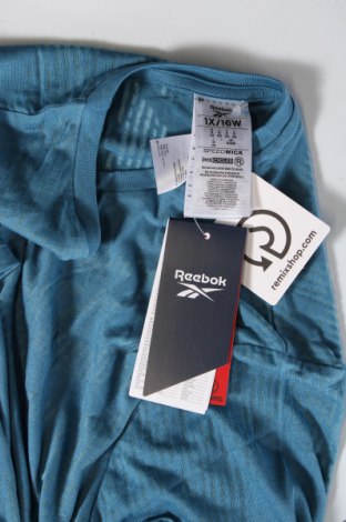 Γυναικείο t-shirt Reebok, Μέγεθος XL, Χρώμα Μπλέ, Τιμή 23,65 €