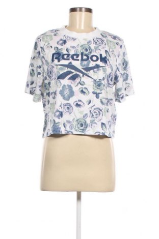 Γυναικείο t-shirt Reebok, Μέγεθος L, Χρώμα Πολύχρωμο, Τιμή 19,18 €