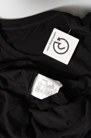 Дамска тениска Replay, Размер S, Цвят Черен, Цена 72,00 лв.