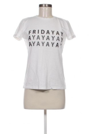 Γυναικείο t-shirt Reserved, Μέγεθος S, Χρώμα Λευκό, Τιμή 3,97 €