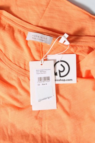 Дамска тениска Rich & Royal, Размер M, Цвят Оранжев, Цена 22,94 лв.