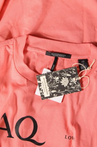 Γυναικείο t-shirt Scotch & Soda, Μέγεθος M, Χρώμα Ρόζ , Τιμή 22,27 €