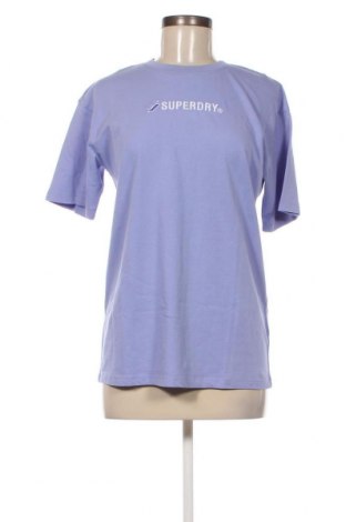 Γυναικείο t-shirt Superdry, Μέγεθος S, Χρώμα Βιολετί, Τιμή 12,37 €