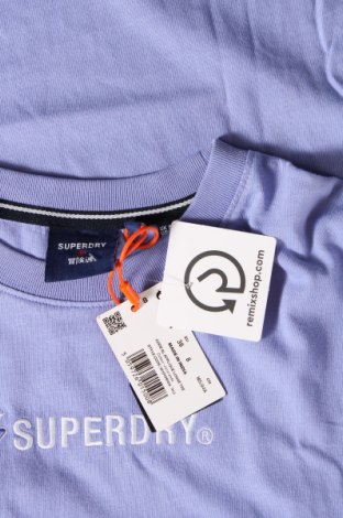 Damen T-Shirt Superdry, Größe S, Farbe Lila, Preis 20,62 €