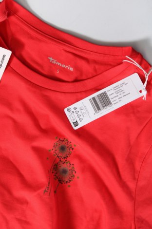 Tricou de femei Tamaris, Mărime S, Culoare Roșu, Preț 118,42 Lei