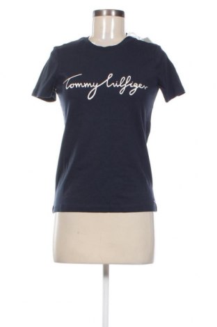 Damen T-Shirt Tommy Hilfiger, Größe XXS, Farbe Blau, Preis 22,27 €