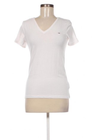 Damen T-Shirt Tommy Jeans, Größe S, Farbe Weiß, Preis € 22,27