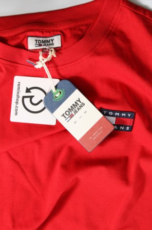 Dámske tričko Tommy Jeans, Veľkosť XS, Farba Červená, Cena  37,11 €