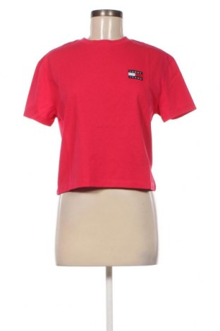 Damen T-Shirt Tommy Jeans, Größe XS, Farbe Rosa, Preis € 22,27