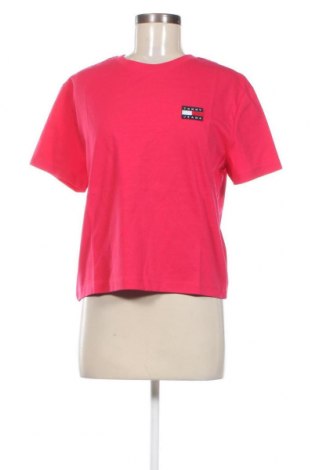 Дамска тениска Tommy Jeans, Размер M, Цвят Розов, Цена 72,00 лв.