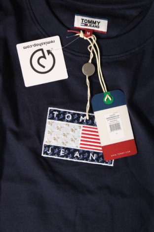 Tricou de femei Tommy Jeans, Mărime M, Culoare Albastru, Preț 236,84 Lei