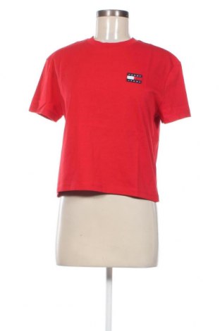 Tricou de femei Tommy Jeans, Mărime XS, Culoare Roșu, Preț 236,84 Lei