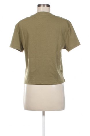 Γυναικείο t-shirt Tommy Jeans, Μέγεθος S, Χρώμα Πράσινο, Τιμή 37,11 €