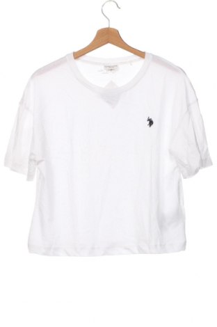 Дамска тениска U.S. Polo Assn., Размер XS, Цвят Бял, Цена 16,42 лв.