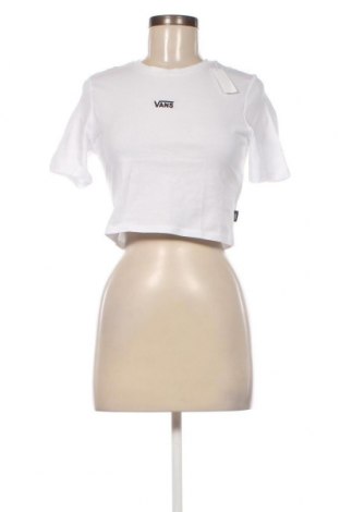 Γυναικείο t-shirt Vans, Μέγεθος XS, Χρώμα Λευκό, Τιμή 23,71 €