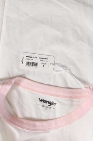 Tricou de femei Wrangler, Mărime S, Culoare Alb, Preț 203,95 Lei