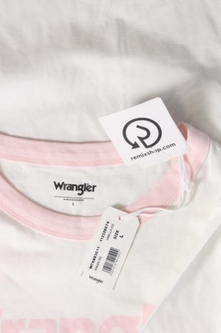 Дамска тениска Wrangler, Размер L, Цвят Бял, Цена 50,22 лв.